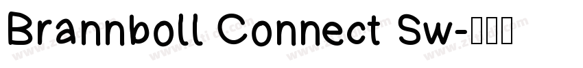 Brannboll Connect Sw字体转换